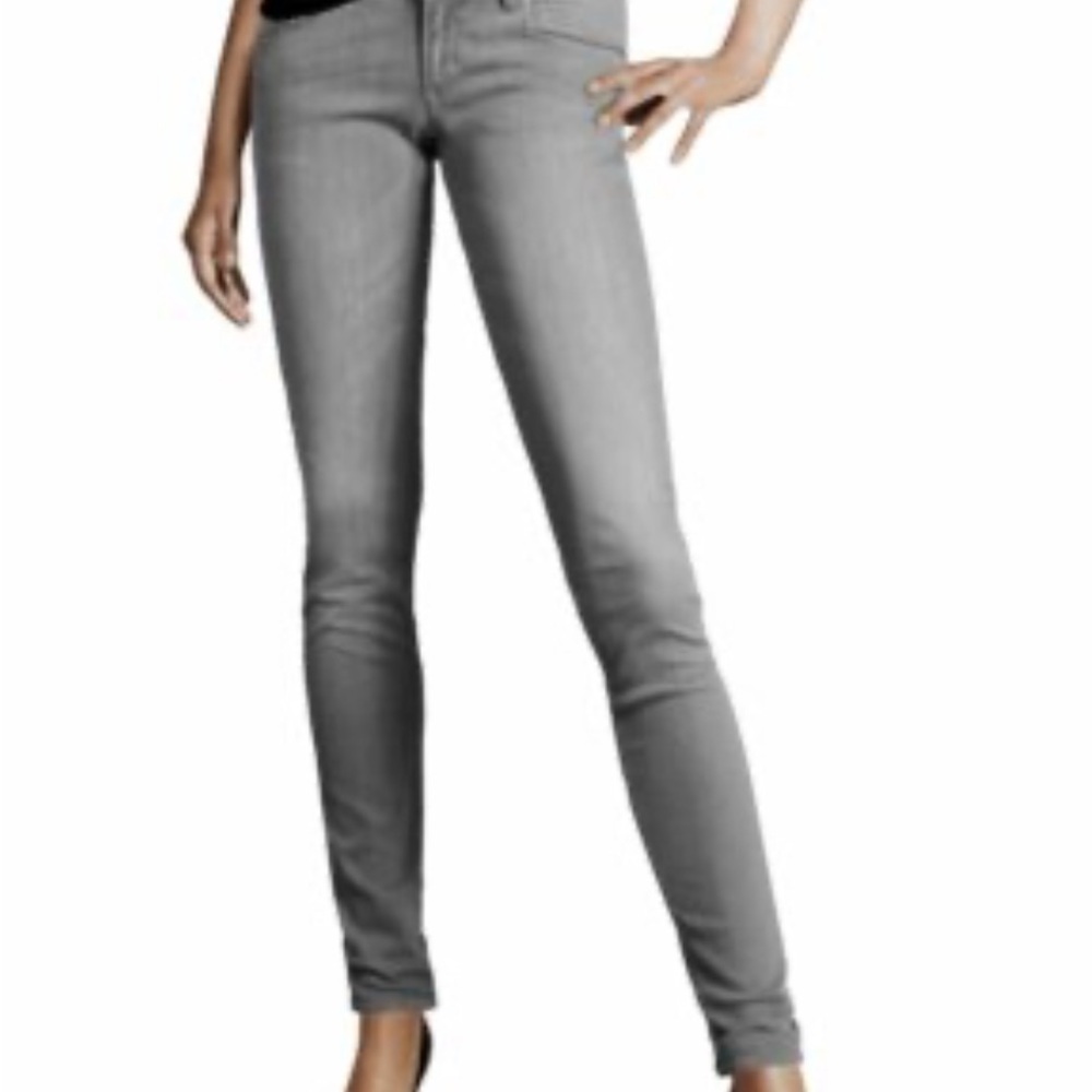 H&M Gray Skinny Jeans with Stretchy Fit